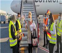  صور.. مطار الغردقة يستقبل أولى رحلات شركة Condor الالمانية 