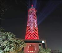 برج القاهرة يحتفل بإطلاق مسبار الأمل