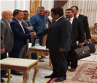 رئيس المجلس الرئاسي محمد المنفي يصل مطار بنينا ببنغازي