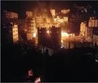 اليمن: نشوب حرائق هائلة في سوق لبيع المشتقات النفطية شمال شرق صنعاء