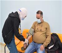 بدء تطعيم الطاقم الطبي بمستشفى بني سويف الجامعي بلقاح كورونا