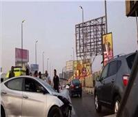 إصابة ٧ أشخاص في حادث تصادم بطريق القاهرة السويس 