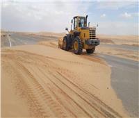 إنشاء حواجز ترابية لتجميع مياه السيول بوسط سيناء 