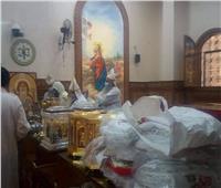 افتتاح كنيسة العائلة المقدسة بزرائب عزبة النخل.. بمشاركة كهنة