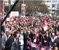 تونس.. وقفة احتجاجية للحزب الدستوري الحر في سوسة ضد «النهضة» 