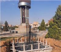 بدء تنفيذ أبراج كهرباء الـ«هاي ماست»  بالميادين الرئيسية بمدينة بدر