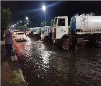 «رئيس مياه القناة»: مستمرون في إزالة آثار الأمطار من المناطق المنخفضة