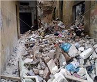 انهيار أجزاء من عقارين بحي الجمرك غرب الإسكندرية ‎