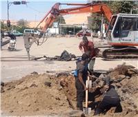 محافظ أسوان: بدء مشروع إحلال وتجديد شبكات الصرف الصحي بكورنيش النيل