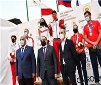 قائد منتخب روسيا يشيد بتنظيم مصر لكأس العالم للرماية