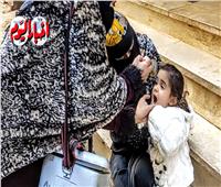 لليوم الثاني.. استمرار الحملة القومية للتطعيم ضد شلل الأطفال بالجيزة