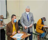 جامعة طنطا: انتظام سير الامتحانات بكلية التمريض وسط إجراءات احترازية مشددة