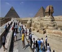 بالأرقام..اعداد السائحين الوافدين إلى مصر في 10 سنوات