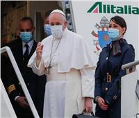 بابا الفاتيكان يغادر روما متجها إلى العراق لبدء زيارته | صور