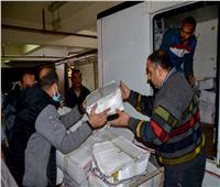 توزيع ٥٠٠ شنطة مواد غذائية للأسر الأكثر احتياجا بمنطقة الفلكي بالإسكندرية 