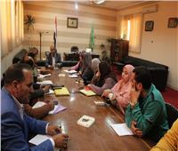 رئيس مدينة الشهداء: نقدم كل الدعم لتنفيذ مشروعات مبادرة «حياة كريمة» 