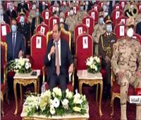  يوم الشهيد| السيسي: سيرة الشهيد تحتم على المصريين الحفاظ على بلادهم 