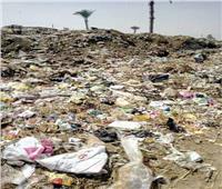 أهالي قرية تندة بالمنيا: «أغثونا من تلال القمامة»