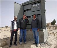 تنفيذ مشروعات الكهرباء بالخطة الاستثمارية بقرى وسط سيناء