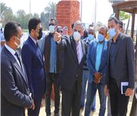 محافظ سوهاج يتفقد أعمال إنشاء مشروع «شارع مصر» بالكورنيش الشرقي