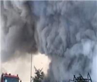 وزير القوى العاملة يتابع أسباب حريق مصنع العبور للملابس الجاهزة