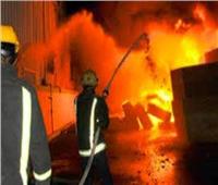 حريق هائل في مصنع قمامة بقرية «تونا الجبل» بالمنيا | فيديو