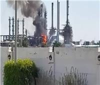 حريق محدود بوحدة التقطير في شركة العامرية للبترول غرب الإسكندرية | صور