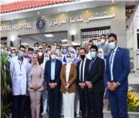  وزيرة الصحة تفتتح مستشفى طابا وتوجه رسالة للمواطنين من جنوب سيناء