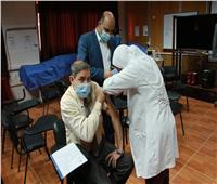 استمرار حملة تطعيم الأطقم الطبية والعاملين بمستشفيات جامعة المنوفية