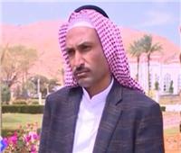شيخ قبيلة الأحيوات بطابا: نشكر الدولة على التنمية ومكافحة الإرهاب في سيناء