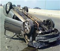 إصابة شخصين في حادث إنقلاب سيارة بـ«إدفو»