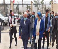 محافظ بورسعيد يستقبل وزيرة البيئة لمتابعة تطبيق منظومة تدوير المخلفات