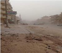  رياح باردة وعواصف مثيرة للرمال والأتربة في شمال سيناء