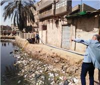  شفط تراكمات المياه من سوق أبوعامر بالزقازيق 