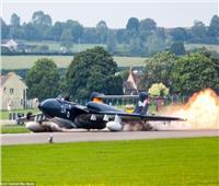 تحطم طائرة عسكرية بريطانية في جنوب غرب إنجلترا