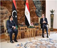 الرئيس السيسي: مصر تسعى لاستعادة الأمن والاستقرار وتمتع ليبيا بجيش وطني موحد