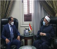 المفتي لسفير الإمارات بالقاهرة: العلاقات المصرية الإماراتية في تقدم وازدهار