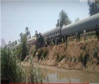 شاهد| تفاصيل جديدة لتصادم قطاري طهطا في سوهاج