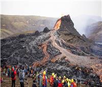 ثوران بركان ظل خاملا منذ 800 عام بإيسلندا