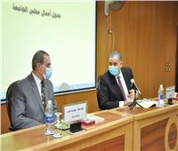 رئيس جامعة كفر الشيخ يتابع اجراءات بداية الفصل الدراسي الثاني
