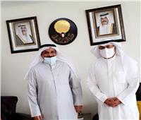 وزير النفط والتعليم العالي الكويتي يلتقي مستشار رئيس البرلمان العربي