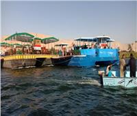 إجلاء ركاب عبارة  تعطلت وسط نهر النيل بسوهاج