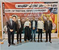 احتفالية رائعة وتوزيع كؤوس في ختام بطولة كأس مصر للكاراتيه التقليدي