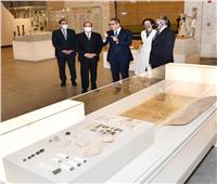 الرئيس السيسي يفتتح متحف الحضارة لاستقبال الموكب الذهبي