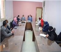 ١٠ أبريل جامعة سوهاج ترصد احتياجات قرية بناويط بمركز المراغة