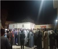 صور| المئات يشيعون جثامين شهداء الشهامة بنجع حمادي 