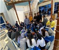 جامعة الجلالة تشارك بطلابها في فعاليات مؤتمر الشباب والبنوك الأول