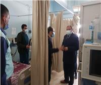 نائب رئيس جامعة الأزهر بأسيوط يتفقد المستشفى الجامعي 