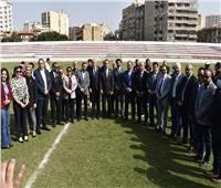 وفد لجنة الشباب والرياضة يزور المنشات الرياضية بـ«الإسكندرية»