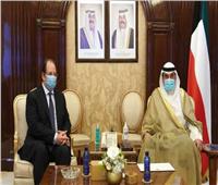 رئيس وزراء الكويت يستقبل الوزير عباس كامل رئيس جهاز المخابرات العامة